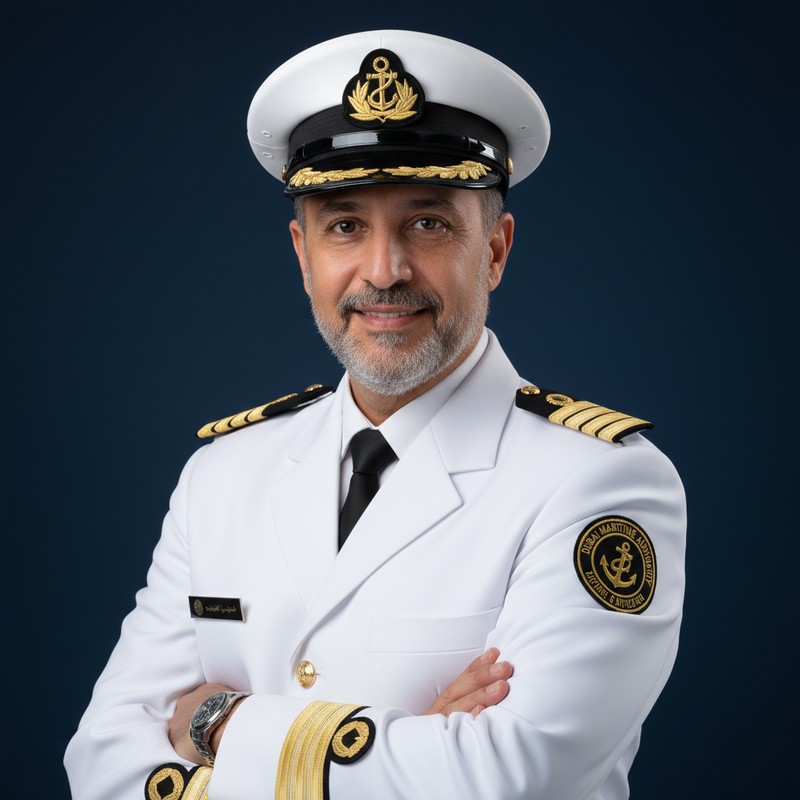 Captain Ahmed Hassan - Chief Marine Operations Officer