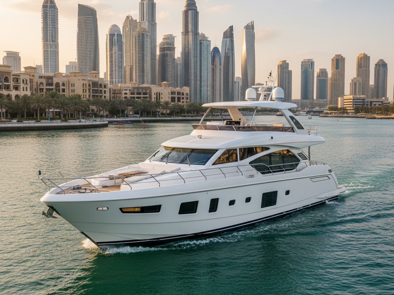 Sunseeker superyacht Dubai fleet 65ft 82ft British luxury yachts