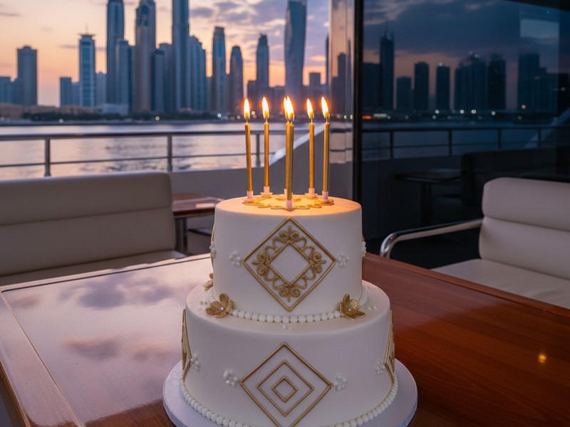 2-Tier Classic Birthday Cake