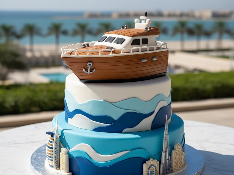 Custom Fondant Birthday Cake