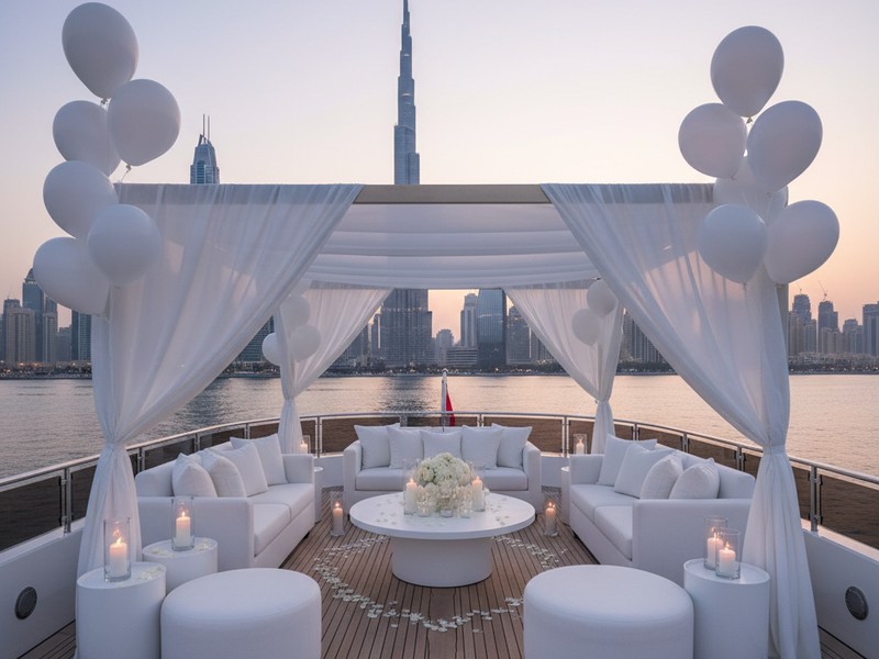 All White Theme Decoration