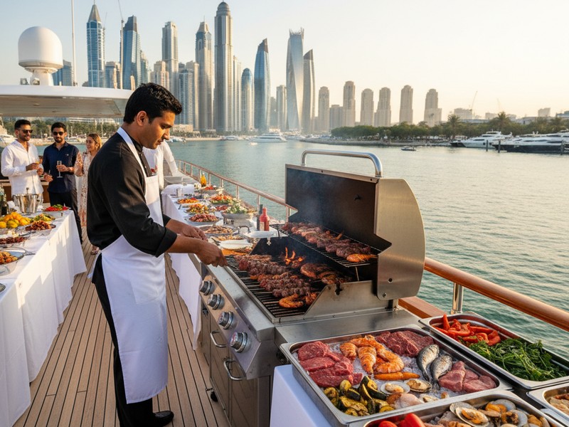Live BBQ Grill Menu