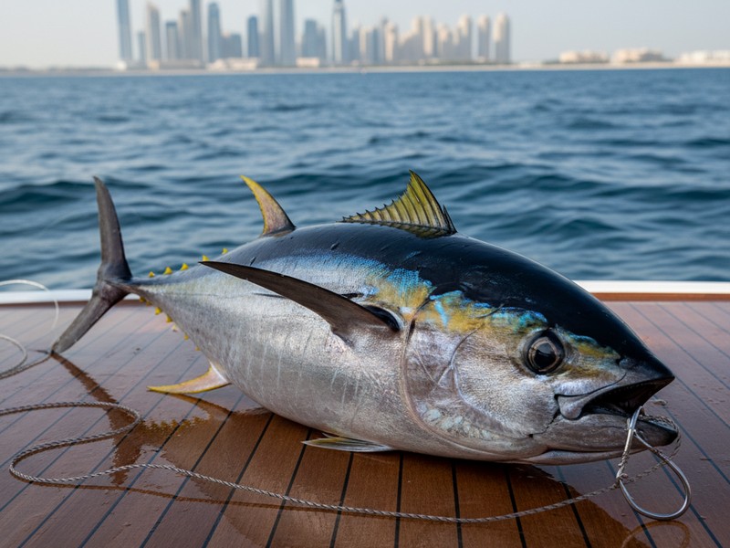 Yellowfin Tuna 15-30kg Dubai deep sea fishing