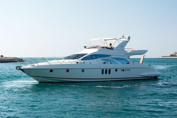 Azimut Freedom 62ft party yacht birthday Dubai