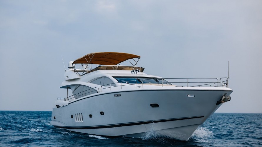 Sunseeker Why Not 82ft exclusive birthday party