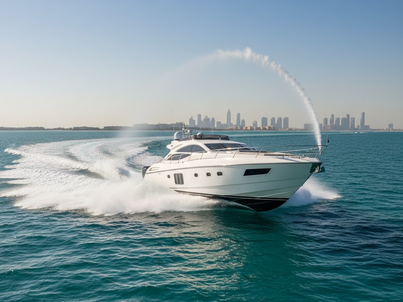 Sport luxury yacht Dubai — Pershing 5X private charter high speed