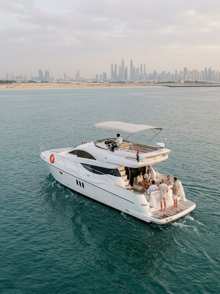Ship captain navigating offshore waters while passengers enjoy views of the city
